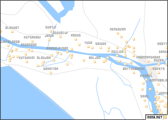 map of Qaryat al Fayyāḑī